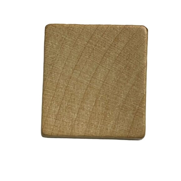 Scrabble Game Piece Letter N Replacement Wood Tile Genuine Standard Edition mq - Picture 2 of 2